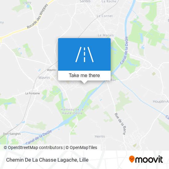 Chemin De La Chasse Lagache map