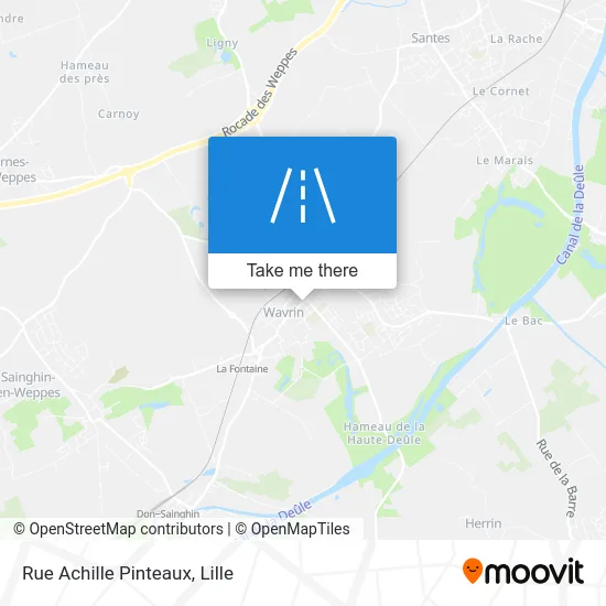 Rue Achille Pinteaux map