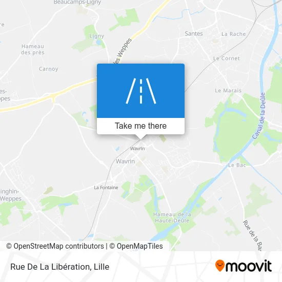 Rue De La Libération map