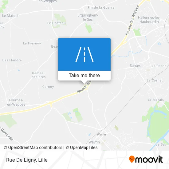 Rue De Ligny map