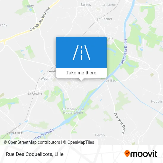 Rue Des Coquelicots map