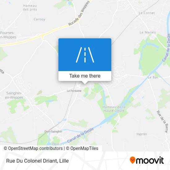 Rue Du Colonel Driant map