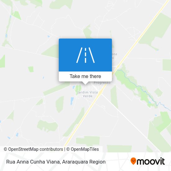 Rua Anna Cunha Viana map