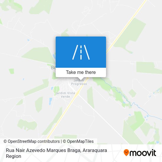 Rua Nair Azevedo Marques Braga map