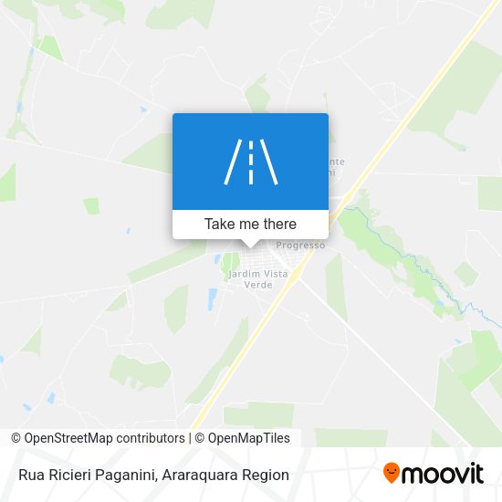 Rua Ricieri Paganini map