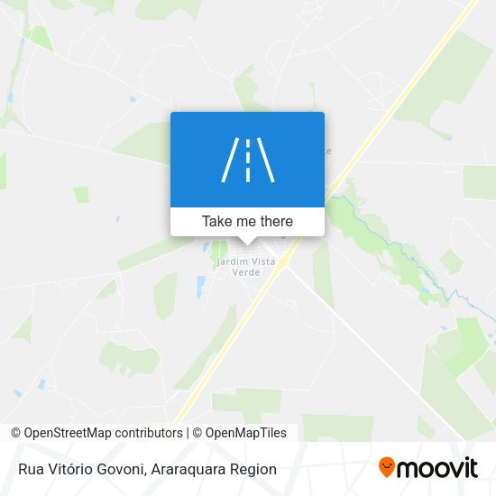 Rua Vitório Govoni map