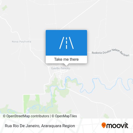 Rua Rio De Janeiro map