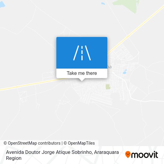 Avenida Doutor Jorge Atíque Sobrinho map