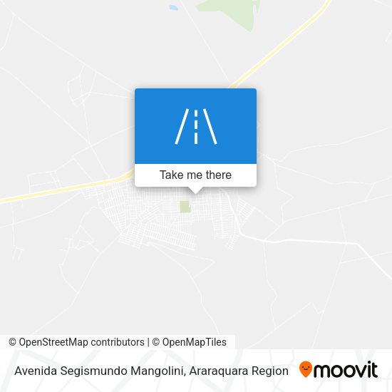 Avenida Segismundo Mangolini map