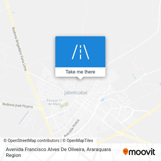 Avenida Francisco Alves De Oliveira map