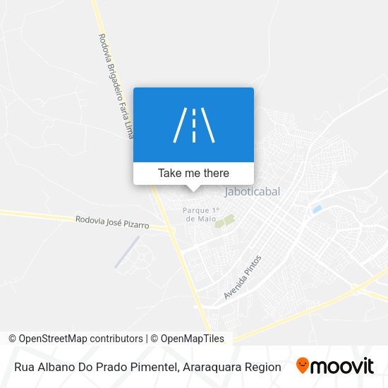 Rua Albano Do Prado Pimentel map