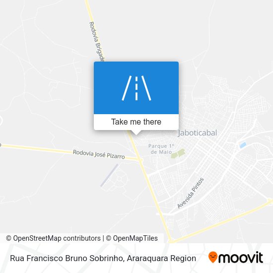 Rua Francisco Bruno Sobrinho map