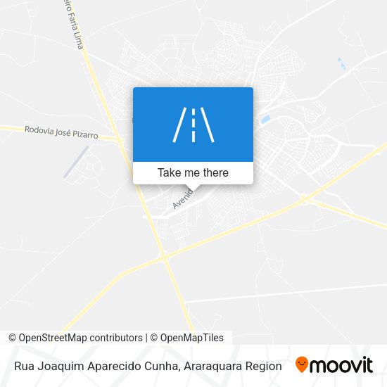 Rua Joaquim Aparecido Cunha map