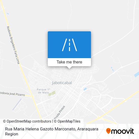 Rua Maria Helena Gazoto Marconato map
