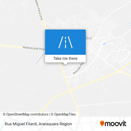 Rua Miguel Filardi map