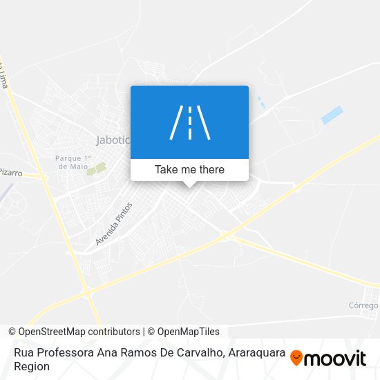 Rua Professora Ana Ramos De Carvalho map