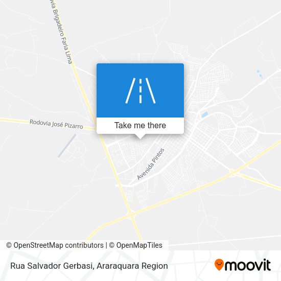 Rua Salvador Gerbasi map