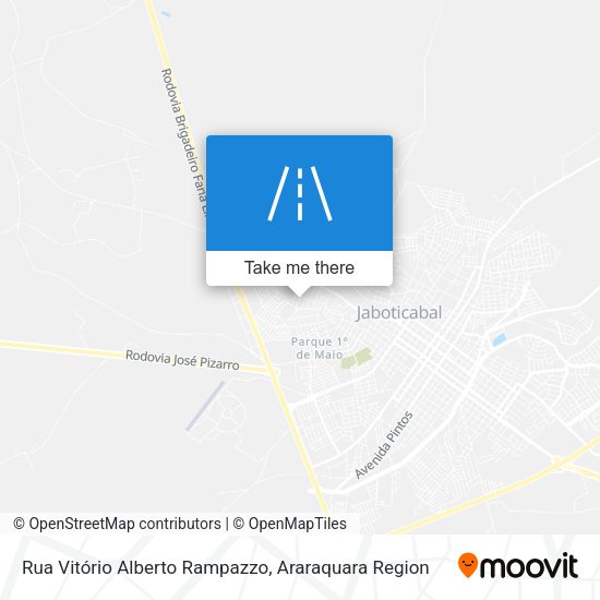 Rua Vitório Alberto Rampazzo map