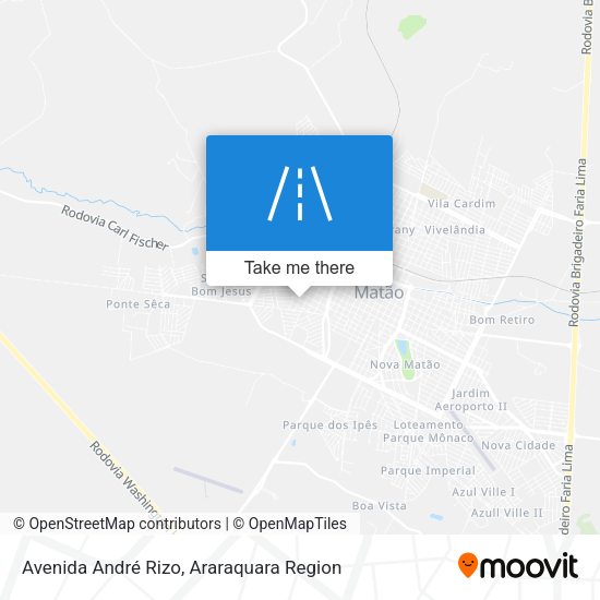 Avenida André Rizo map