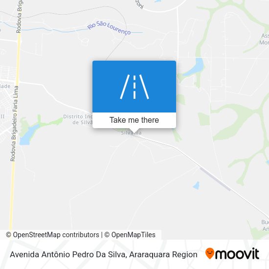 Avenida Antônio Pedro Da Silva map