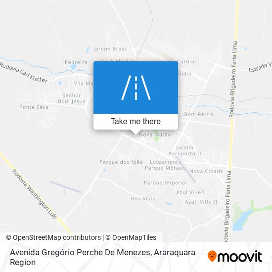 Avenida Gregório Perche De Menezes map