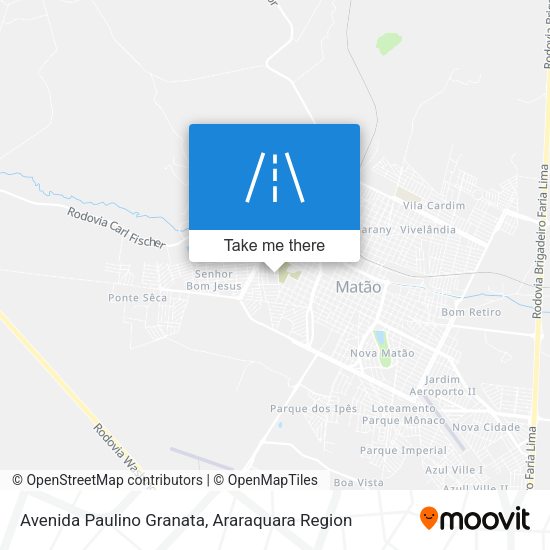 Avenida Paulino Granata map