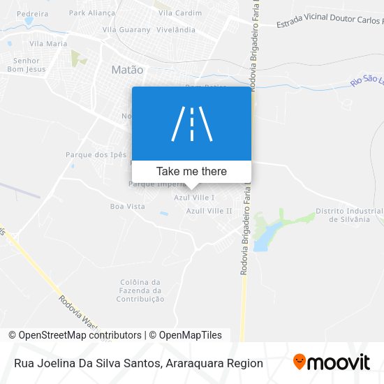 Rua Joelina Da Silva Santos map