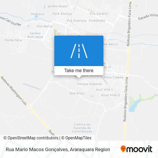 Rua Mario Macos Gonçalves map