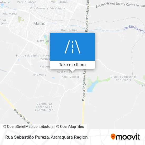 Rua Sebastião Pureza map