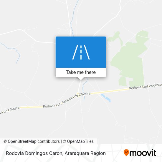 Rodovia Domingos Caron map