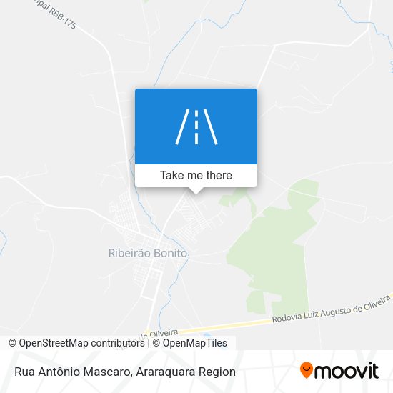 Rua Antônio Mascaro map