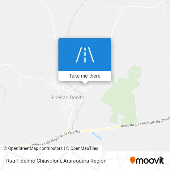 Rua Fidelmo Chiavoloni map