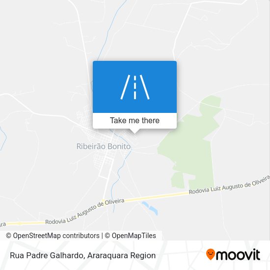 Rua Padre Galhardo map