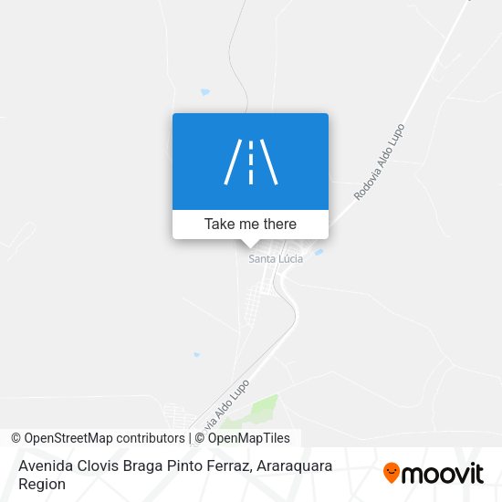 Avenida Clovis Braga Pinto Ferraz map