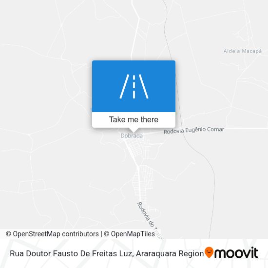 Rua Doutor Fausto De Freitas Luz map
