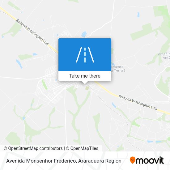 Avenida Monsenhor Frederico map