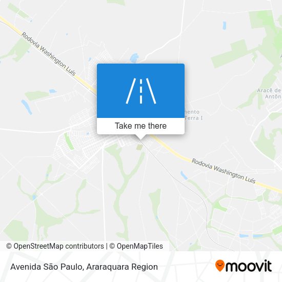 Avenida São Paulo map