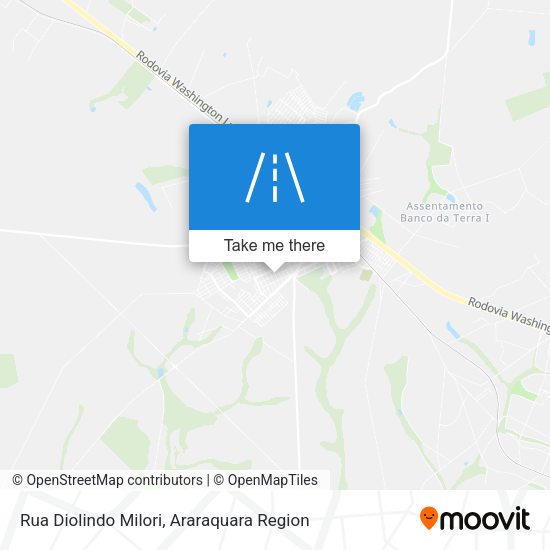 Rua Diolindo Milori map