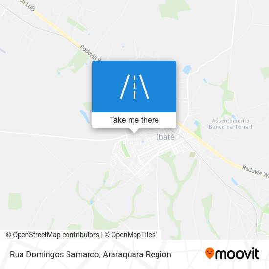 Rua Domingos Samarco map