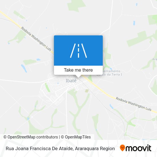 Rua Joana Francisca De Ataíde map