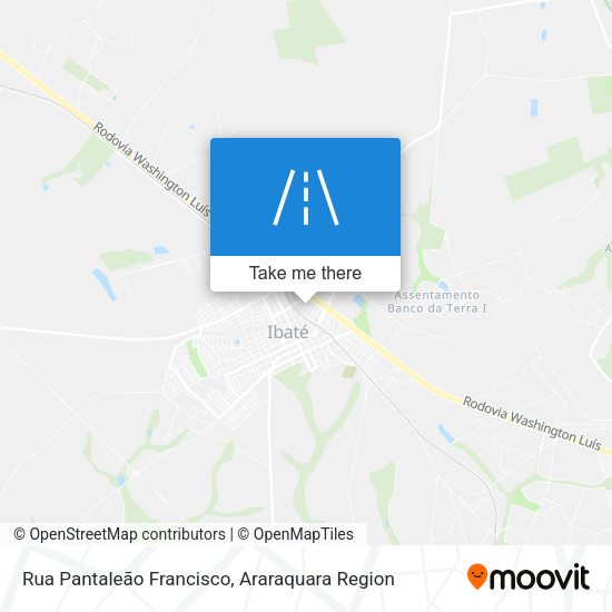 Rua Pantaleão Francisco map