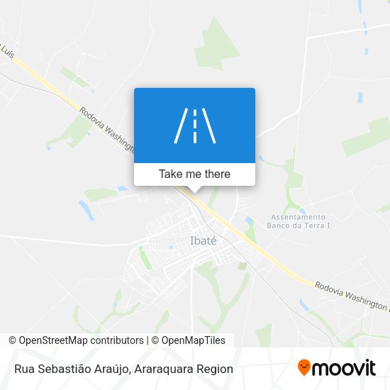 Rua Sebastião Araújo map