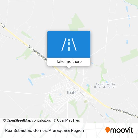 Rua Sebastião Gomes map