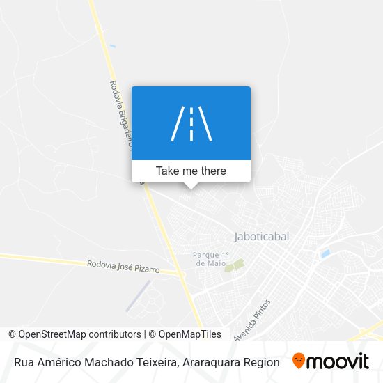 Rua Américo Machado Teixeira map