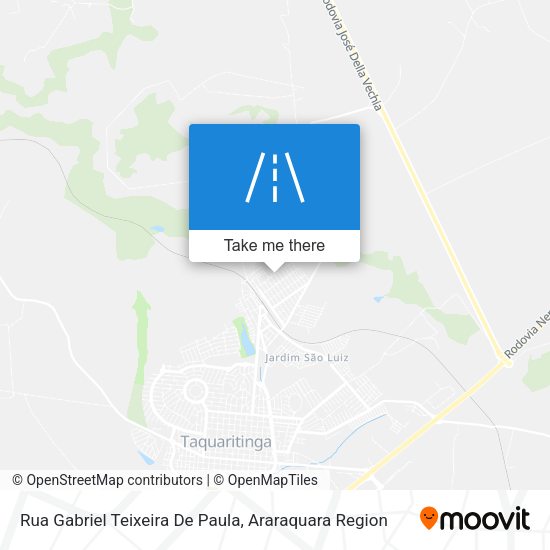 Rua Gabriel Teixeira De Paula map