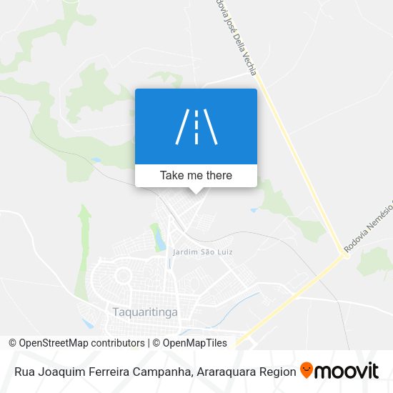 Rua Joaquim Ferreira Campanha map