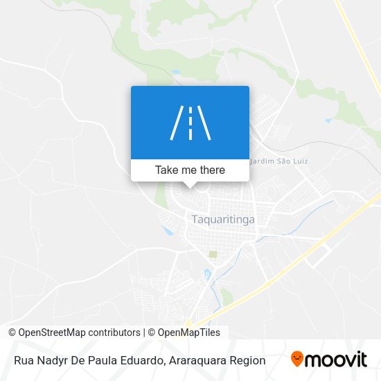 Rua Nadyr De Paula Eduardo map
