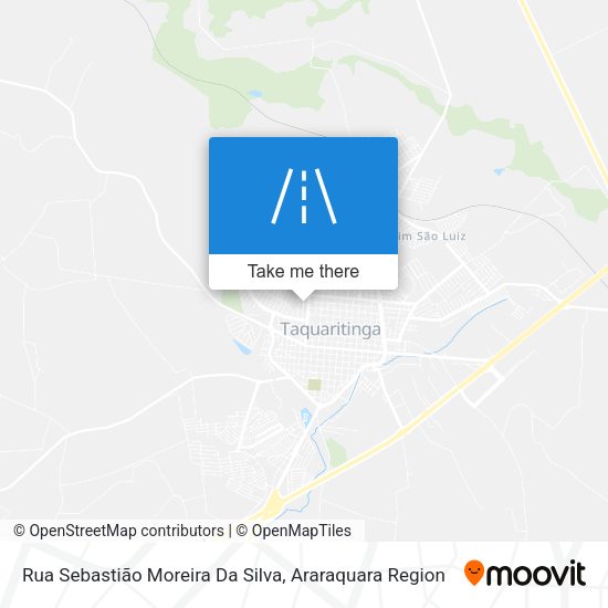Rua Sebastião Moreira Da Silva map