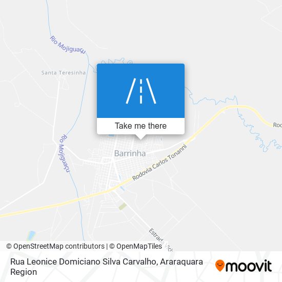 Rua Leonice Domiciano Silva Carvalho map