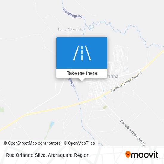 Rua Orlando Silva map